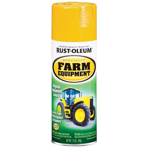 Shop Rust-Oleum Specialty Caterpillar Yellow Farm Equipment Spray Paint (Actual Net Contents: 12 ...