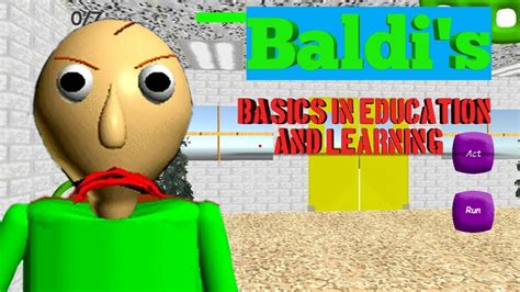 Baldi's Basics In Education And Learning Full Gameplay - YouTube