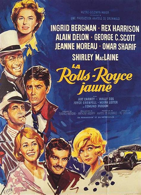 The Yellow Rolls-Royce (1964) - IMDb | Royce, Rolls royce, Alain delon