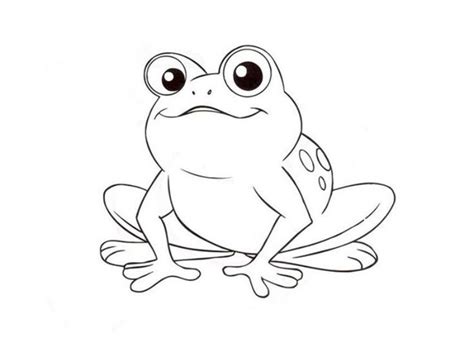 ausmalbilder kostenlos – Frosch -malvorlagen vol 4641 | Frog coloring pages, Animal templates ...