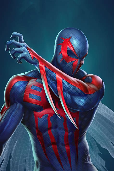 640x960 Spider Man 2099 Art iPhone 4, iPhone 4S ,HD 4k Wallpapers ...