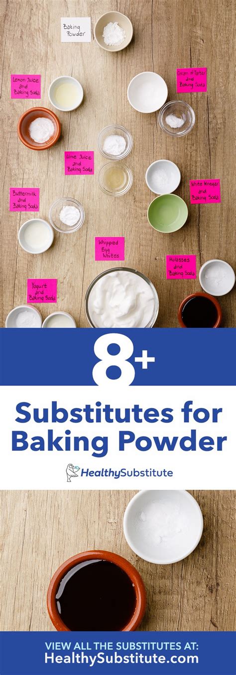 8 Baking Powder Substitutes for Pancakes, Bread and Cookies - Healthy Substitute