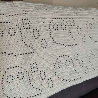 Crochet Dog Pattern Crochet Baby Blanket Pattern Animal - Etsy