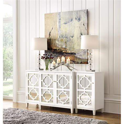 Home Decorators Collection Reflections White Storage Cabinet-9714900410 - The Home Depot