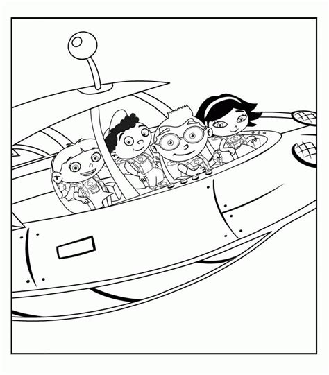 Free Printable Little Einsteins Coloring Pages. Get ready to learn!