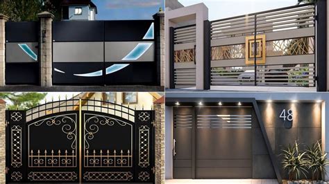 Modern Main Gate Designs, Modern Gate, Gate For Home, Steel Gate ...