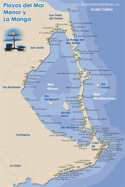 Mapa De La Manga | Mapa De Rios