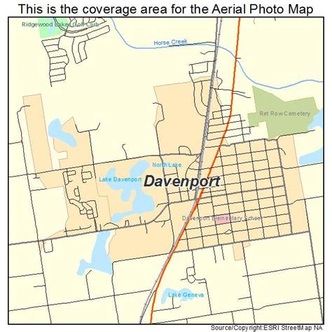 Aerial Photography Map of Davenport, FL Florida