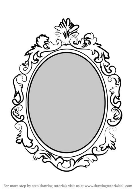 Hand Held Mirror Drawing at GetDrawings | Free download