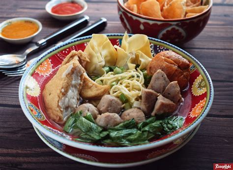 Bakso Malang Komplit Lezat Praktis Mudah Dibuat - Resep | ResepKoki