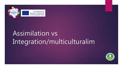 Assimilation vs integration