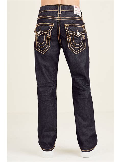 STRAIGHT BIG T ROPE STITCH MENS JEANS - True Religion