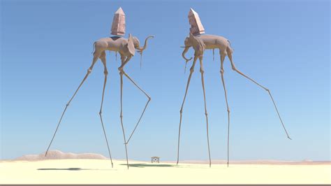 Salvador Dali Les Elephants