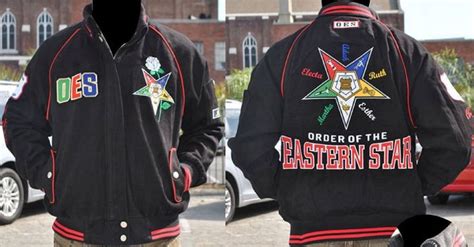 Order of the eastern star jacket-TWill black 2X | Order of the eastern star, Eastern star, Jackets