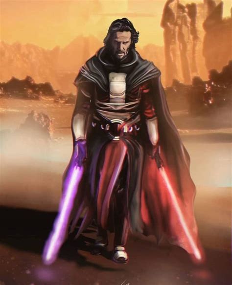 Keanu Reeves as Revan http://bit.ly/2MwjKJo | Star wars fandom, Star wars images, Star wars the old