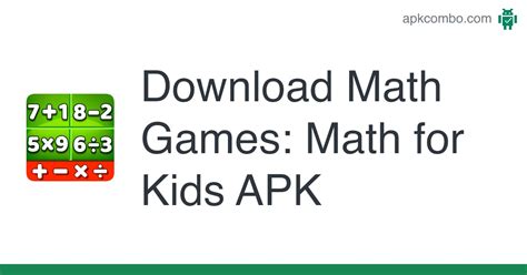 Math Games: Math for Kids APK (Android Game) - Free Download