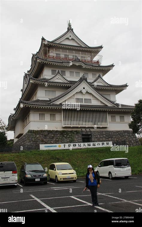 Chiba Castle & Amy Todd, Chiba City Folk Museum built in ancient style ...