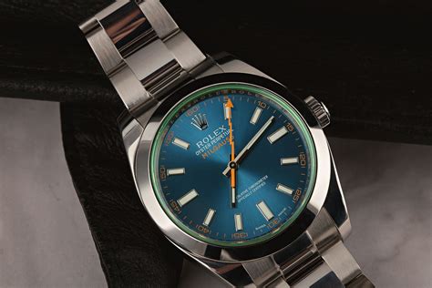 Rolex Milgauss and Its Green Sapphire Crystal - Bob's Watches