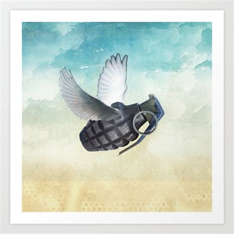 war and peace Art Print by Vin Zzep | Society6