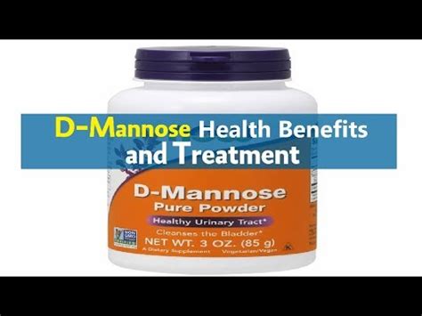 D Mannose Health Benefits and Treatment - YouTube