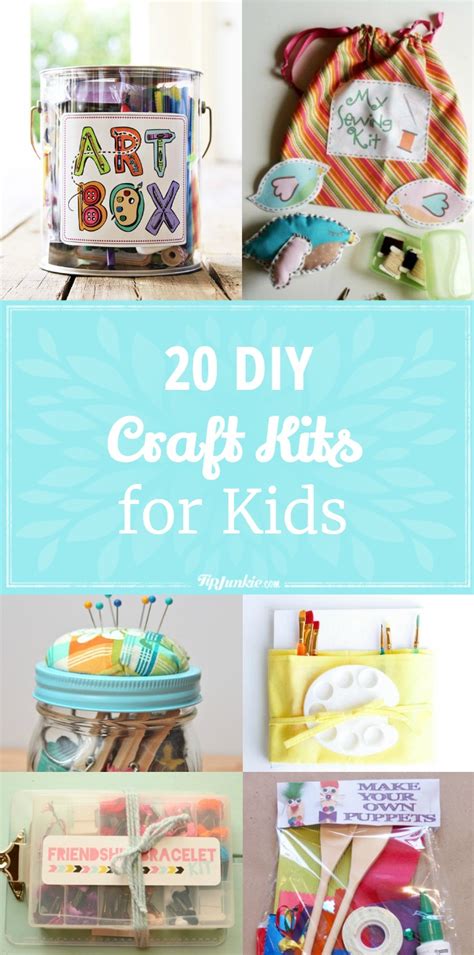 20 DIY Craft Kits for Kids [gift ideas] – Tip Junkie