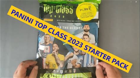 2023 PANINI TOP CLASS STARTER PACK - MESSI HOLO GIANT CARD⚽💖⚽👍 - YouTube