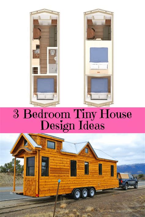 Most Popular 3 Bedroom Tiny House on Wheels Design 1 or 2 Floors | Tiny ...