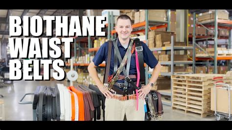 BioThane Waist Belts - YouTube