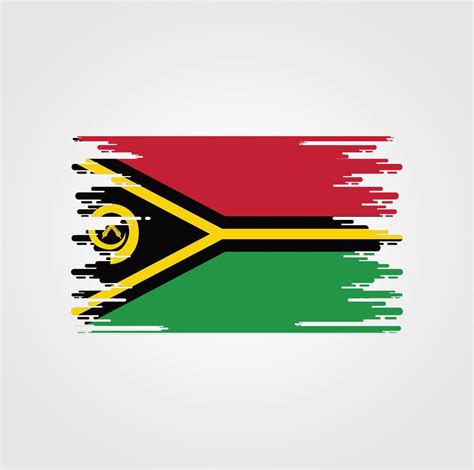 Vanuatu Flag With Watercolor Brush style design 5291714 Vector Art at Vecteezy