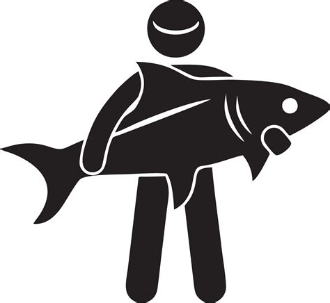 fisherman logo design vector modern simpel 34456851 Vector Art at Vecteezy