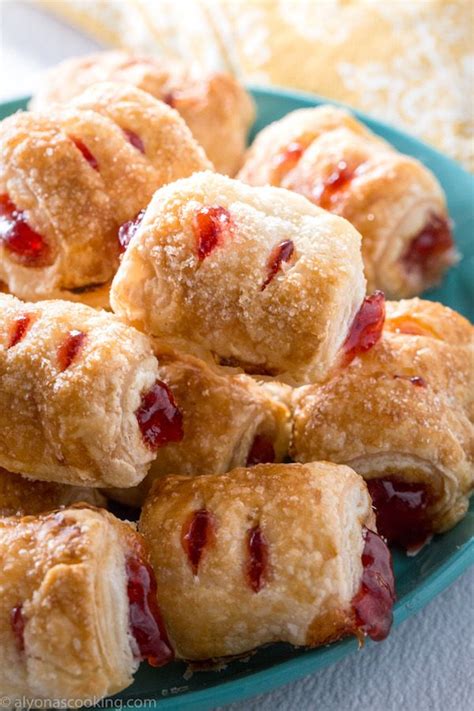 Easy Strawberry Strudels Recipe - Alyona’s Cooking | Recipe | Strudel recipes, Puff pastry ...