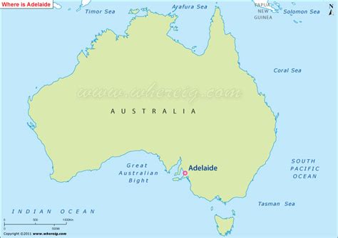 Where is Adelaide, Australia? | Where is Adelaide Located in the Map