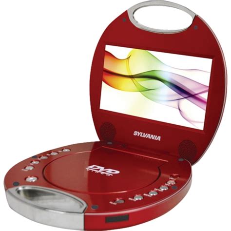 Customer Reviews: Sylvania 7" Portable DVD Player Red SDVD7046-RED - Best Buy