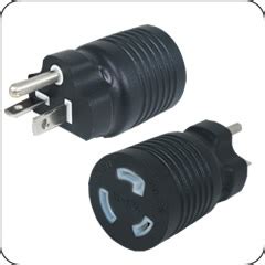 Plug Adapter NEMA 5-20 Plug to L5-20 Connector | Cables.com