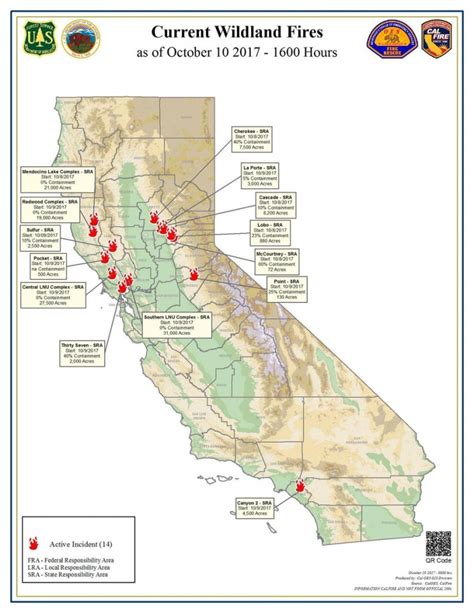 California Forest Fire Map - Printable Maps