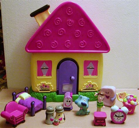 Blue's Clue's House Playset Blues Clues Play House Set w/ figures | #1845613431