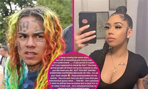 Tekashi 6ix9ine's baby mama Sara Molina slams "corny" rapper in Instagram post - Capital XTRA