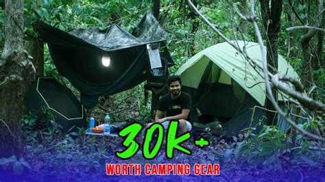 All The Equipment you Need for Camping in India | Tour of My All the ...