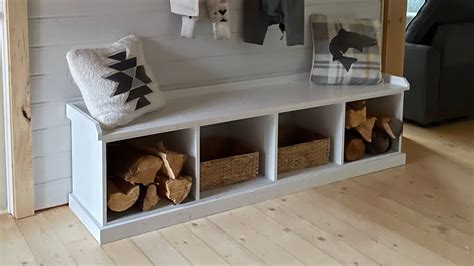 Free Mudroom Storage Bench Plans | Dandk Organizer