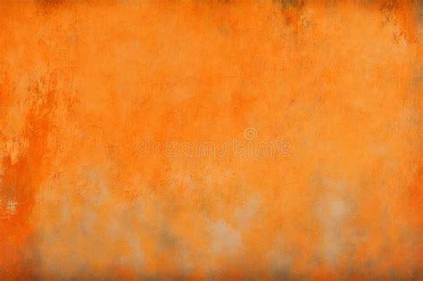 Orange Autumn Background, Old Watercolor Paper Texture Generative AI ...