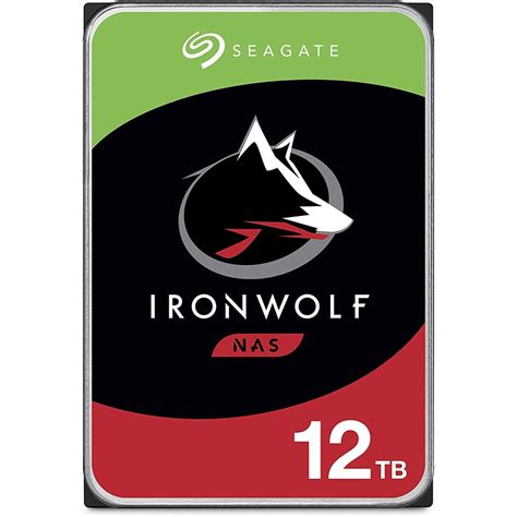 Seagate IronWolf 12TB NAS Internal Hard Drive HDD – 3.5 Inch SATA 6Gb/s 7200 RPM 256MB Cache ...