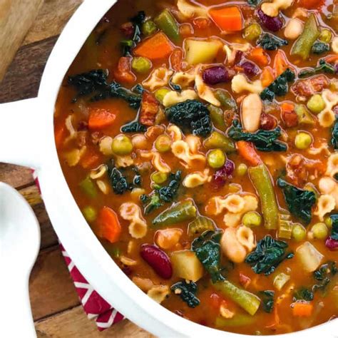 ULTIMATE Minestrone Soup - The Daring Gourmet