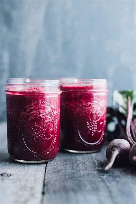 Simple 7-Ingredient Red Beet Smoothie | Healthy Nibbles by Lisa Lin