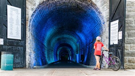 Tourists, history lovers flock to Canada's 1st railway tunnel | CBC News