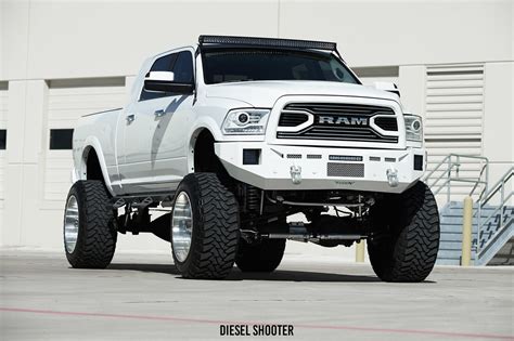 Custom Sleek and White Ram on American Force Wheels — CARiD.com Gallery