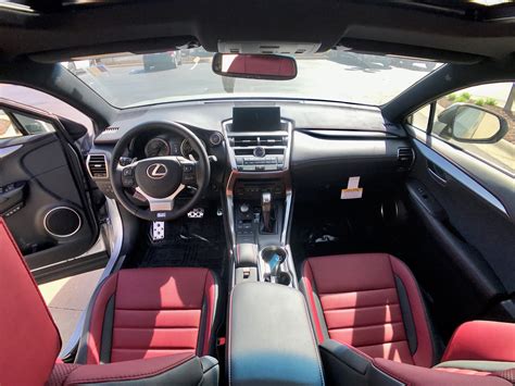 Lexus NX F Sport red interior | Lexus, Lexus dealership, Used lexus