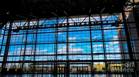 Lambeau Field Atrium Inside Out View Photograph by Stephanie Forrer ...