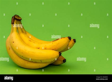 Ripe yellow bananas, which are a great source of magnesium, vitamin B6, and vitamin C Stock ...