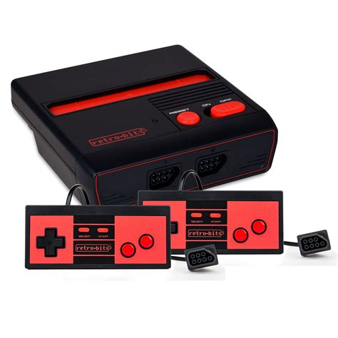 Retro-Bit RES Top Loading Nintendo NES Original Games Console w/HDMI Port w/2 Pack Classic Pro ...