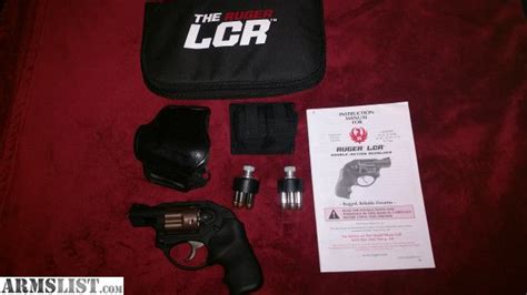 ARMSLIST - For Sale/Trade: Ruger LCR .38 Special with 2 HKS Speedloaders, Speedloader Pouch ...